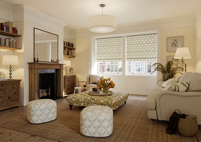 Vine and Bloom, Coriscon - Roman Blind - Image 6